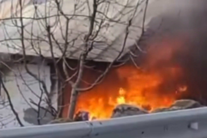 Bursa'da bağ evinde yangın çıktı