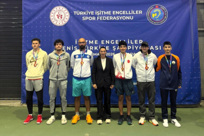 Osmangazili işitme engelli sporculardan madalya rekoru