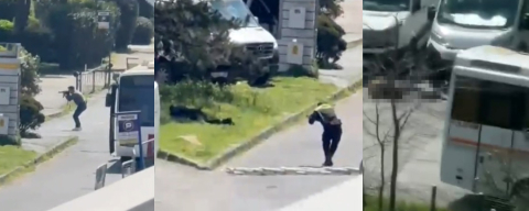 İsrail Konsolosluğu önünde polislere yönelik saldırıda 11 gözaltı