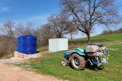 Kestel’de kırsal mahallelere 20 tonluk içme suyu depoları kuruldu