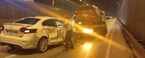 Bursa'da gece yarısı zincirleme kaza: Çok sayıda yaralı var