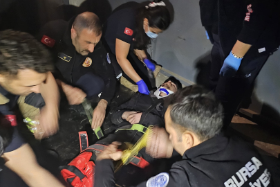 Asansör boşluğuna düşen 17 yaşındaki genç ağır yaralandı