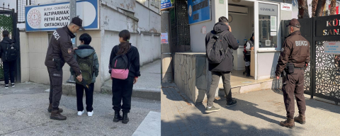 Bursa'da her okula bekçi ve polis görevlendirildi
