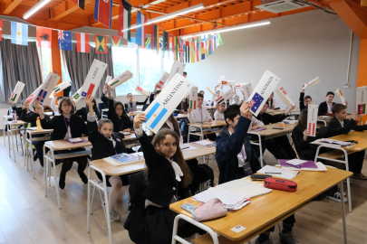 Farklı ülkelerden öğrenciler Şahinkaya JMUN’da bir araya geldi