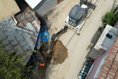 Keramet Mahallesi’nde su altyapısı yenileniyor