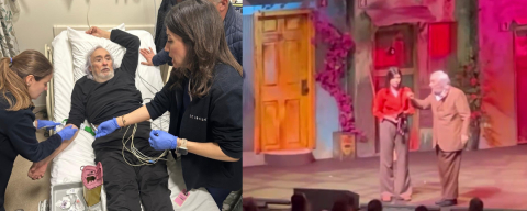 Sahnede fenalaşan usta sanatçı Müjdat Gezen hastaneye kaldırıldı