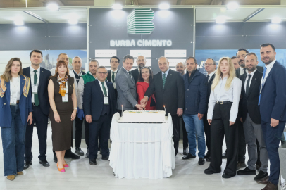 Fuar’da çifte gurur: Bursa Çimento 60, Bursa Beton 40 yaşında