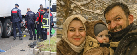 Cenaze dönüşü kahreden kaza! Otomobilden fırlayan bebek hayatını kaybetti