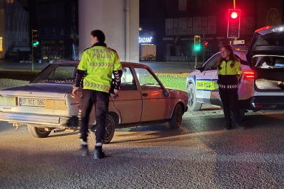 Bursa'da polisten kaçan alkollü sürücüye 400 bin TL ceza