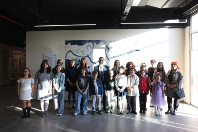 Nilüfer’de çocukların gözünden şehir duvara yansıdı