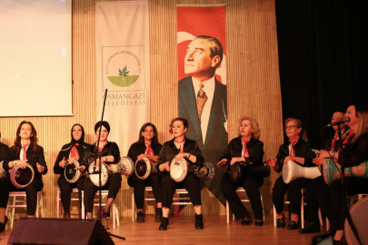 Osmangazi’de kadınların ritim yolculuğu sahneye taşındı