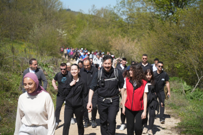 Yenişehir’de sağlıklı yaşam için doğa yürüyüşü