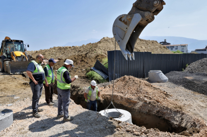 Küçükbalıklı’da BUSKİ’den güçlü altyapı çalışması