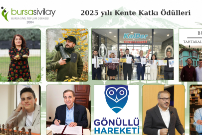 SİVİLAY ödülleriyle Bursa’nın değerleri taçlandı