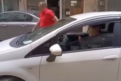 Otopark tartışması kavgaya dönüştü: Sürücüye saldırdı