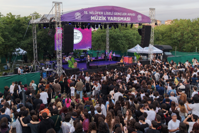 Nilüfer’de müzik dolu final: Genç yetenekler ödüllerine kavuştu