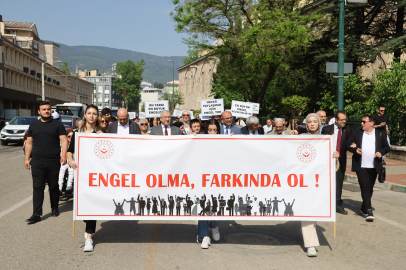 Bursa’da Engelliler Haftası’nda “Engelli Farkındalık Yürüyüşü”