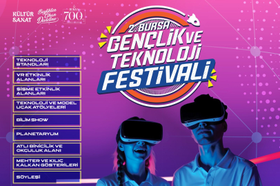 Yıldırım’da bilim ve teknoloji dolu festival başlıyor