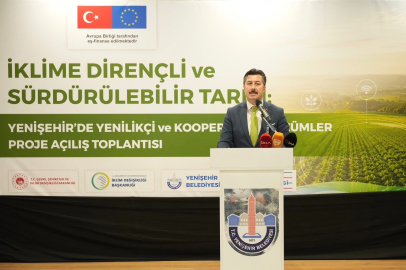 Yenişehir'de tarımın geleceği için dev yatırım: Çiftçinin tarlası artık cep telefonunda