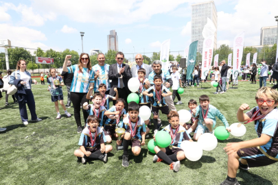 Minik sporcular Osmangazi’de olimpiyat coşkusu yaşadı