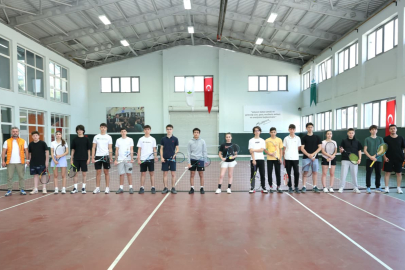 Osmangazi’de 19 Mayıs’a özel tenis heyecanı