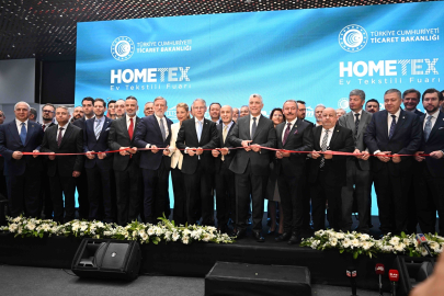Ev tekstilinde küresel vitrin: HOMETEX 2026 Ev Tekstili Fuarı açıldı