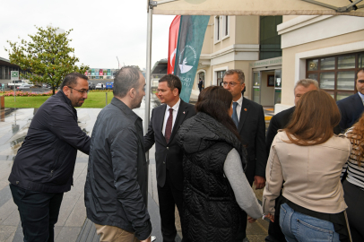 Başkan Erkan Aydın belediye personeliyle bayramlaştı
