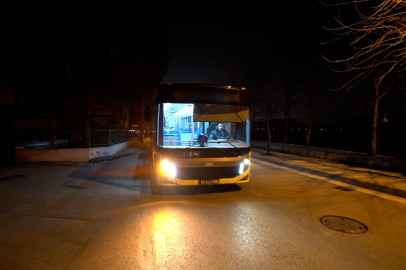 Bursa’da gece seferlerine devam