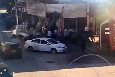 Trafikte "Önüne bak" dedi, ortalık savaş alanına döndü