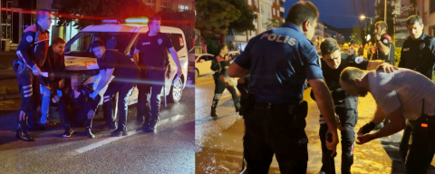 Öfkeli baba kızını rahatsız eden gencin kulağını kesti