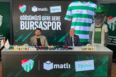 Bursaspor 70 milyonluk sponsorluğa imza attı