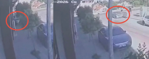 Ehliyetsiz sürücü motosiklet mağazasına daldı: 2,3 milyonluk zarar meydana geldi