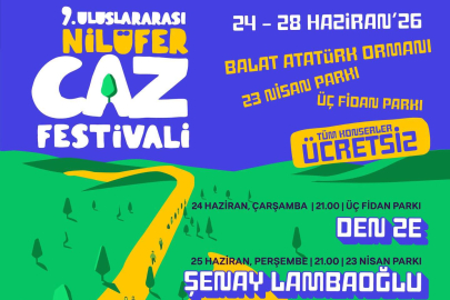 Nilüfer parkları cazla şenlenecek