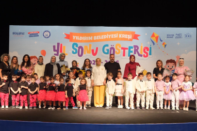 Yıldırım Belediyesi Kreşi’nde mezuniyet sevinci