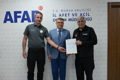 BESAK Arama Kurtarma Ekibi AFAD akreditasyonu aldı
