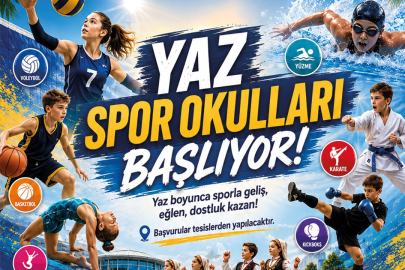 Yaz Spor Okulları Kestel’de başlıyor