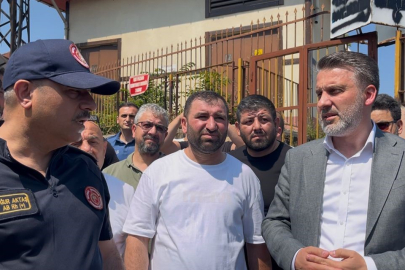 Başkan Vekili Biba tarihi Kayhan Çarşısı'ndaki yangın bölgesinde!