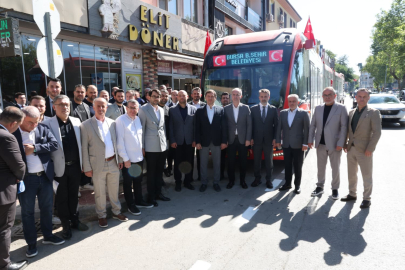 İnegöl ulaşımında yeni dönem: Metrobüs testi başarıyla tamamlandı