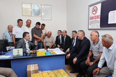 Başkan Vekili Biba Orhaneli’de esnaf ve vatandaşlarla buluştu