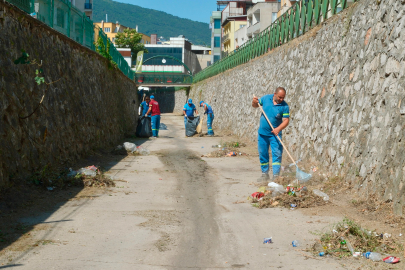 Selçukbey Kanalı’nda kapsamlı temizlik çalışması