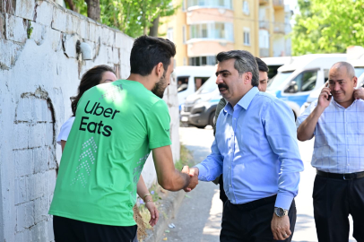 Başkan Yılmaz Teleferik esnafını dinledi
