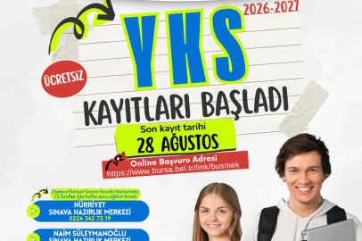Büyükşehir’in ücretsiz YKS kursları için başvurular açıldı