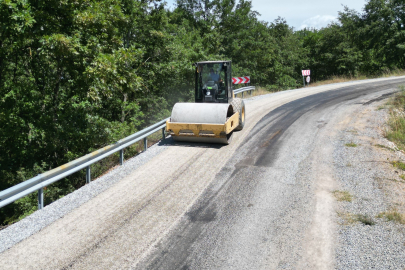 Büyükşehir’den Aydınlar ve Derbent’e 4,7 kilometrelik yol yatırımı
