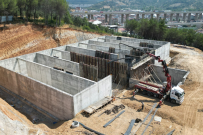 Demirtaş’a 10 bin metreküplük dev su deposu