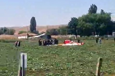 Helikopter kazasında yaralanan pilottan acı haber
