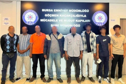 Bursa'da düzensiz göçmen operasyonu! 38 yabancı uyruklu şahıs yakalandı
