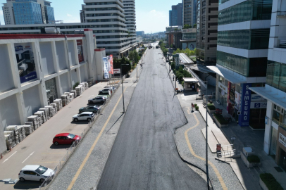 Akademi Caddesi’nde ulaşım artık daha güvenli ve konforlu
