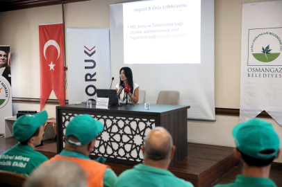 Osmangazi’den hepatite karşı farkındalık eğitimi