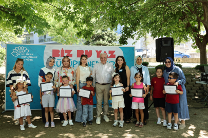 Nilüfer’de çocuklar okul öncesi şenlikte buluştu