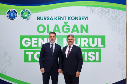 Bursa Kent Konseyi’nde bayrak değişimi